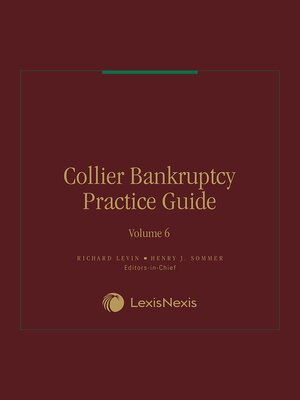 cover image of Collier Bankruptcy Practice Guide